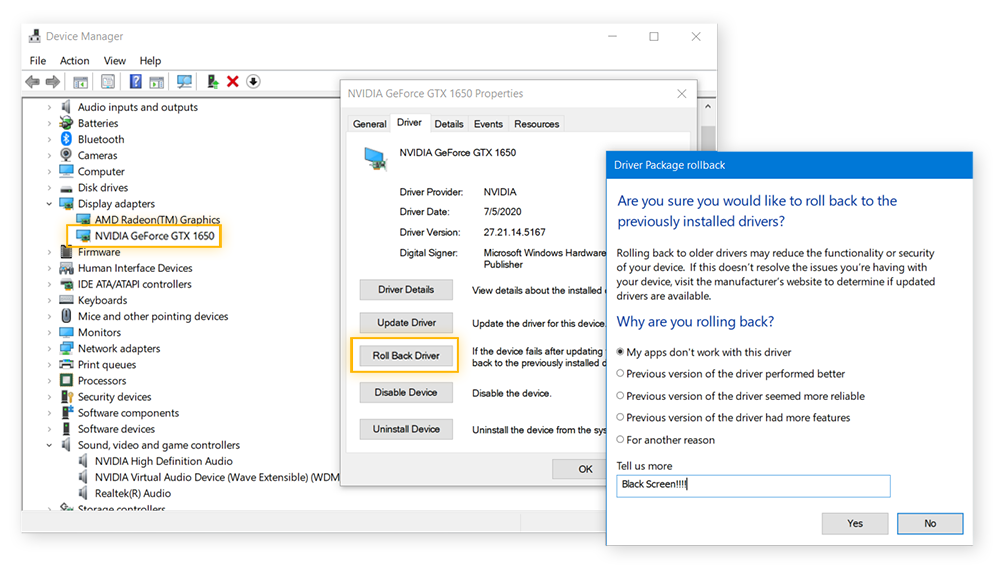 How to Fix Black Screen of Death in Windows 10 AVG